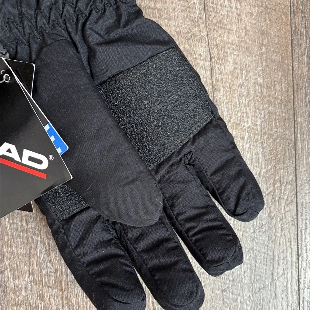 Head Thermolite Active Inner Dry Black Gray Gloves Snowboarding Outdoors size M